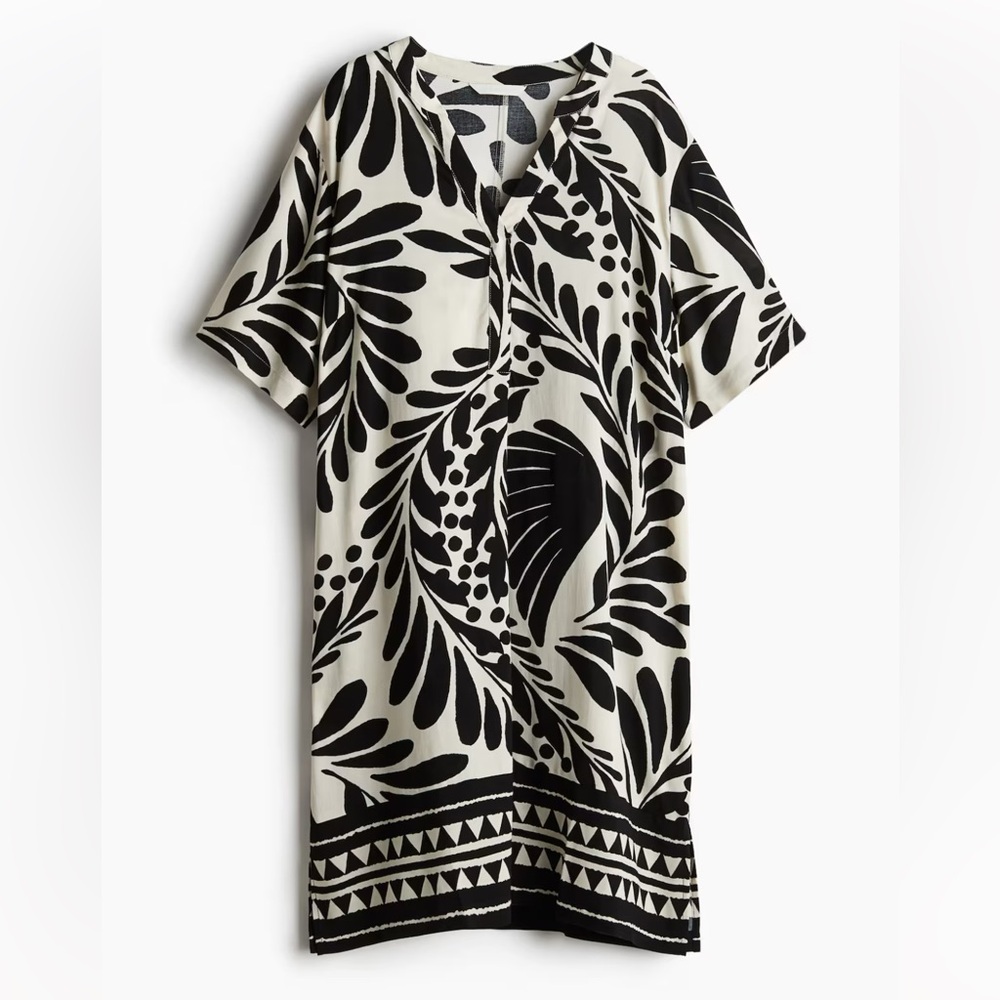 H&M viscose tunic dress